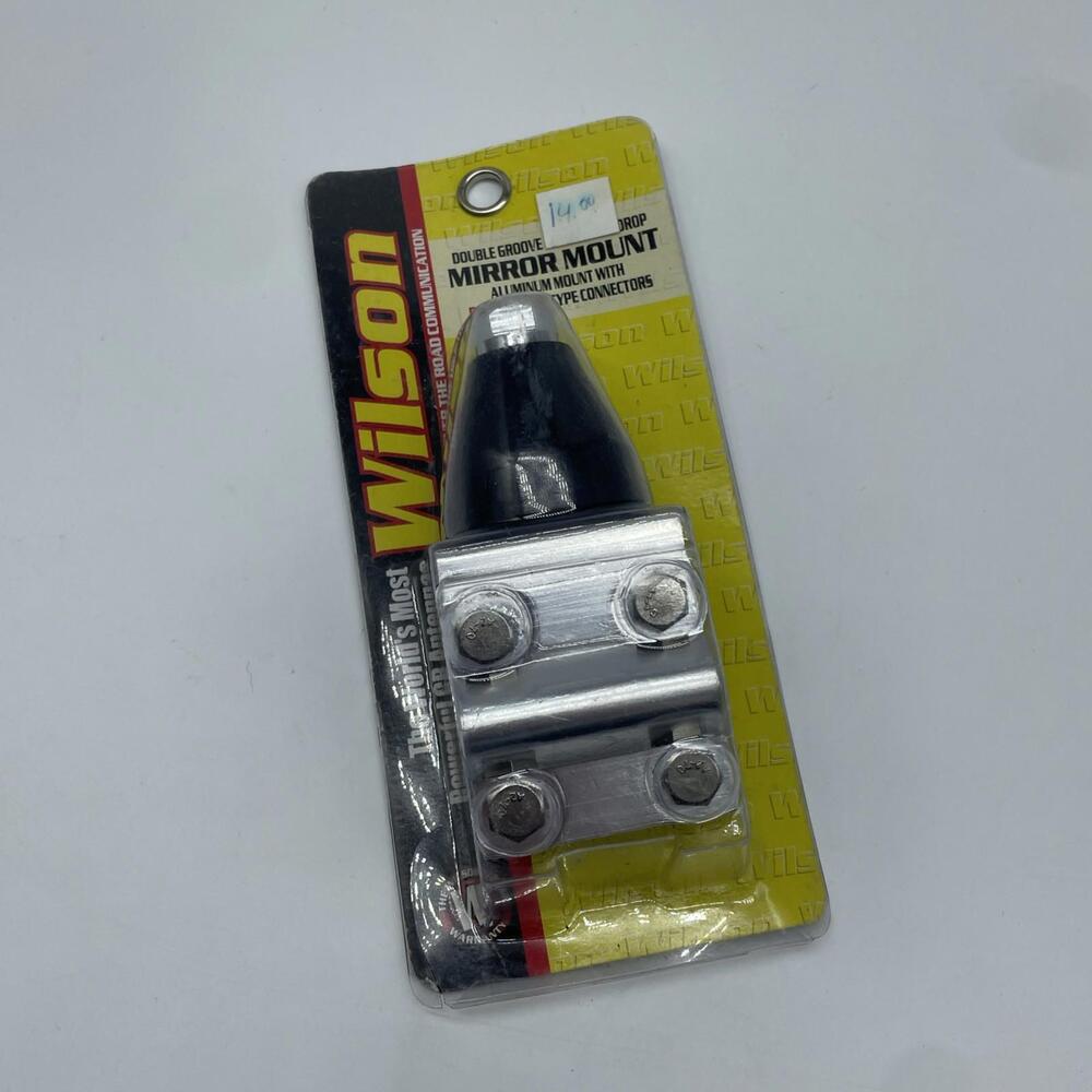 Wilson 305-700 Aluminum CB Radio Antenna Mount w/ Black Beehive Gumdrop Stud
